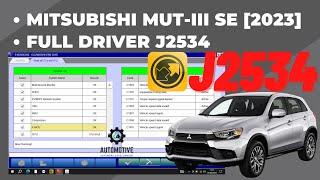 MITSUBISHI MUT-III SE [2023] | FULL DRIVER J2534 | FULL FUNCTIONALITY