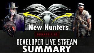 Update 1.10 Developer Live Stream Summary │ Stalker Beetle, Billy Story, Lots of Changes