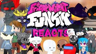 Friday Night Funkin' Mod Characters Reacts | Part 10 | Moonlight Cactus |