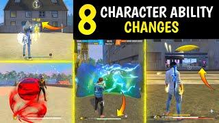 8 Character Ability Changes & Improvements In New OB41 Update - Garena Free Fire