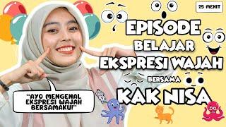 Belajar Bicara Untuk Balita | Episode Mengenal Ekspresi - Belajar Kata, Lagu Interaktif, Latih Emosi