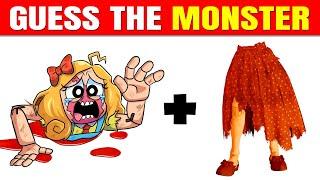 Guess The Monster By Emoji & Voice | Poppy Playtime Chapter 3 | Smiling Critters| Ms Delight, Catnap
