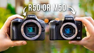 Budget 4K Camera King? - Canon R50 vs M50