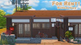 Bungalows For Rent  | The Sims 4 | No CC | Stop Motion Build