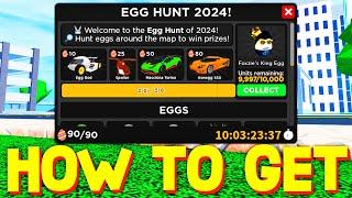 HOW TO GET ALL 90 EGGS LOCATIONS in CAR DEALERSHIP TYCOON! (Car Dealership Tycoon Egg Locations)