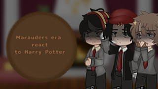 Marauders era react to Harry Potter 