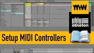 Setup Midi I/O // Ableton Live Manual // #19