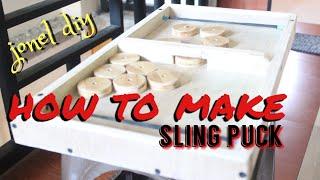 How to make sling puck ( diy sling puck )