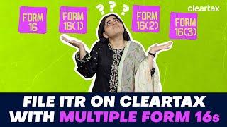 How to file ITR when you have multiple Form 16? | LIVE Demo l ITR Filing FY 2022-23 (AY 2023-24)