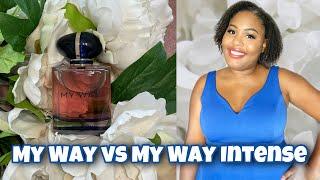 Georgio Armani | My Way vs My Way Intense | Tiffany Arielle