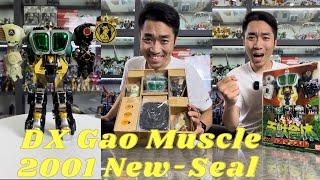 Unbox DX Gao Muscle New - Bandai 2001 Gaoranger - PR Wild Force Zord #powerrangers #sieunhan #bandai