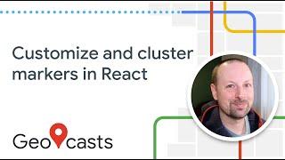 How to create and customize cluster markers in React