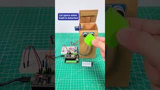 Smart Trash Can Prototype with ESP32