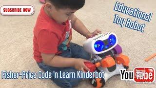 Fisher-Price Code ’n Learn Kinderbot (Toddler Robot Toy)