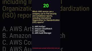 AWS Cloud Practitioner Exam Questions CLFC02 # 110 #awscertifiedcloudpractitioner #cloudpractitioner