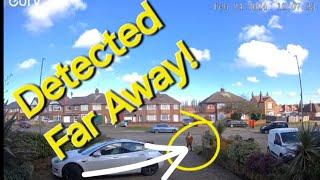 eufy E340 Doorbell impressive human detection range day & night at 15m