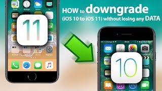 Downgrade iOS 11 Beta 2 or 1 to iOS 10.3.2 (WITHOUT LOSING DATA)