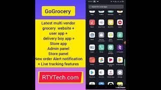 Grocery app Like Bigbasket & Grofers || How to start  Grocery buisness || kirana App