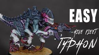 The EASIEST Hive Fleet Typhon tutorial using only Xpress Color paints