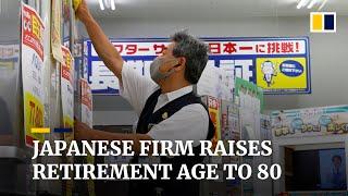 Japanese electronics retailer to let employees keep working until age 80 as labour force shrinks