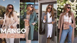 Mango Fall Coat Try On Haul! | Fall Fashion 2022 