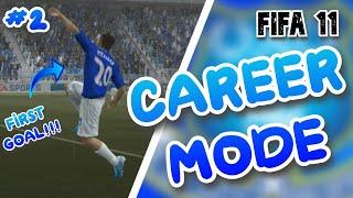 OUR FIRST GOAL!!! … In The Premier League | FIFA 11 Career Mode