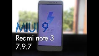 MIUI 9 How to install in Redmi Note 3 [ Global Official ROM ]