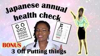 Japan annual health check - Quick synopsis and Bonus