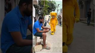 Oh shit  ………#teddyprank #funnyshorts #mrcrazy