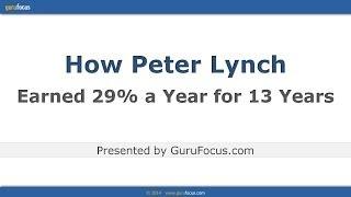 Picking Stocks Like Peter Lynch