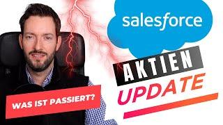 Salesforce Aktien-Update // -20% an einem Tag // Jetzt verkaufen oder sogar nachkaufen?