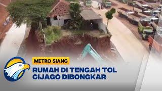 Rumah Viral Proyek Tol Cijago Akhirnya di Bongkar