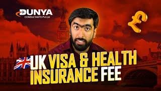 How much is Visa Fee and Healthcare Insurance Fee in the UK | How to pay them | Study In UK