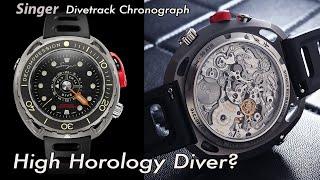 A High Horology Diving Chronograph? - the Singer Divetrack