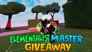 ELEMENTALIST MASTER GIVEAWAY [ROBLOX STUDIO]