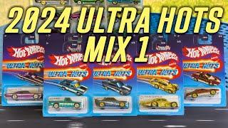 Hot Wheels 2024 Ultra Hots Mix 1 - Metal Chassis!