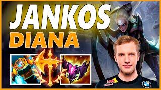 JANKOS DIANA JUNGLE GAMEPLAYSEASON 12 LEAGUE OF LEGENDS