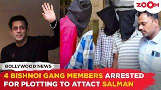 Salman Khan house firing: Police ARREST 4 Bishnoi gang members for plotting against the actor