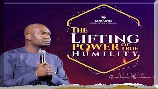 THE LIFTING POWER OF TRUE HUMILITY | Apostle Joshua Selman