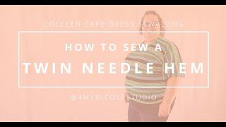 How to Sew a Twin Needle Hem