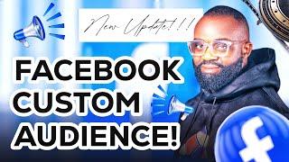 How To Create CUSTOM AUDIENCE In FACEBOOK ADS