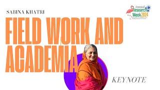 Keynote: Kiran Foundation's Sabina Khatri | 6th Research Week 2024