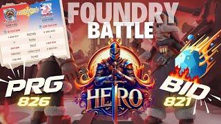 Foundry Battle vs. S821 [BID]  -  Whiteout Survival