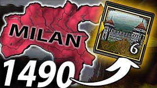 ONLY Milan Gets LVL 6 Forts 150 YEARS EARLY in EU4