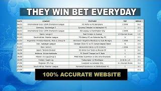 OMG  I ALWAYS WON 200 ODDS DAILY AFTER I DISCOVER THIS ACCURATE FOOTBALL BETTING PREDICTIONS SITE