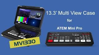 Multi-View Display Case for ATEM Mini Pro 『MV1330』