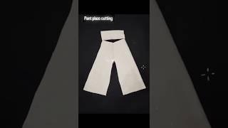 Pant plazo cutting and stitching #new #diy#palazzo#fashion #trending#stitching#plazo#yt #subscribe