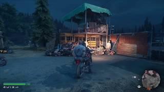 The Horde attacking the Lost Lake Camp (DAYS GONE PS4 glitch)