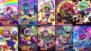 All Loading Screen Evolution in Brawl Stars (2017 - February 2025) | #BrawlStars X #ToyStory