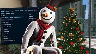 O NATAL É BEM MELHOR COM MOD MENU - GTA RP